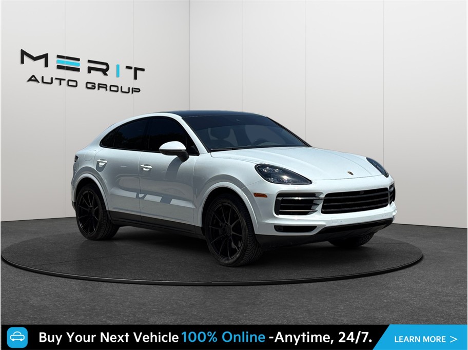 White 2022 Porsche Cayenne Coupe Coupe All-Wheel Drive 8-Speed Automatic