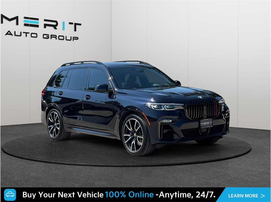 Black 2019 BMW X7 SUV / Crossover All-Wheel Drive 8-Speed Automatic