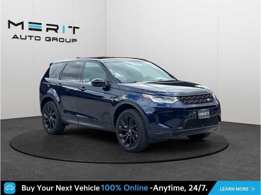 Blue 2020 Land Rover Discovery Sport SUV / Crossover All-Wheel Drive 9-Speed Automatic