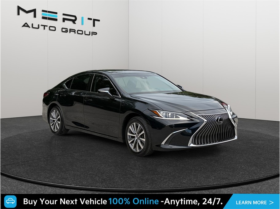 Black 2021 Lexus ES Sedan Front-Wheel Drive 8-Speed Dual Clutch