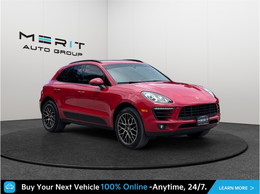 Red 2018 Porsche Macan SUV / Crossover All-Wheel Drive 7-Speed Automatic