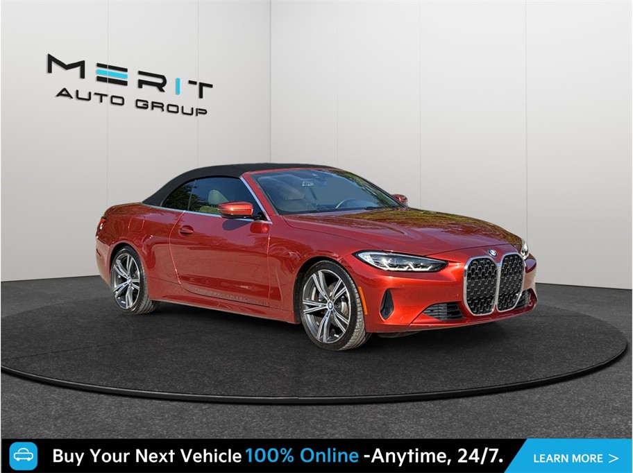  2021 BMW 4 Series 430i Convertible RWD   