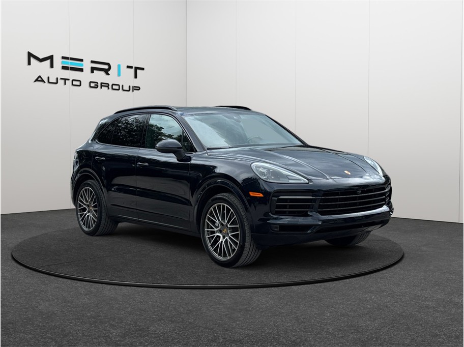 Blue 2023 Porsche Cayenne SUV / Crossover All-Wheel Drive 8-Speed Automatic