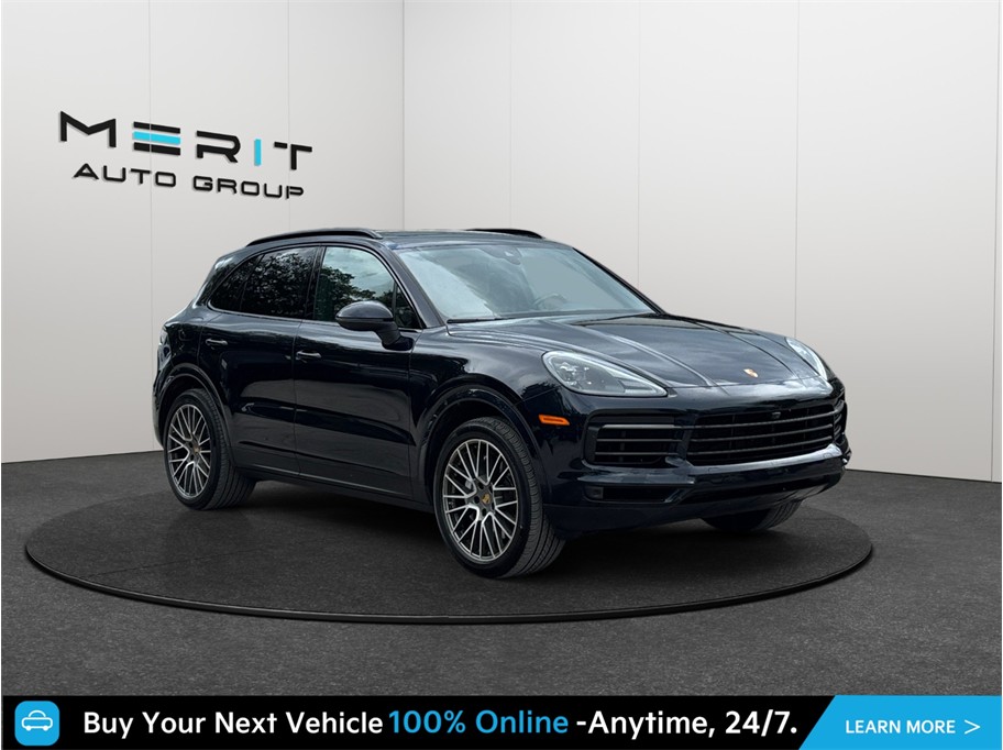 Blue 2023 Porsche Cayenne SUV / Crossover All-Wheel Drive 8-Speed Automatic