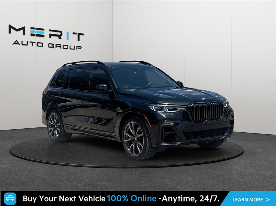 Black 2021 BMW X7 SUV / Crossover All-Wheel Drive 8-Speed Automatic