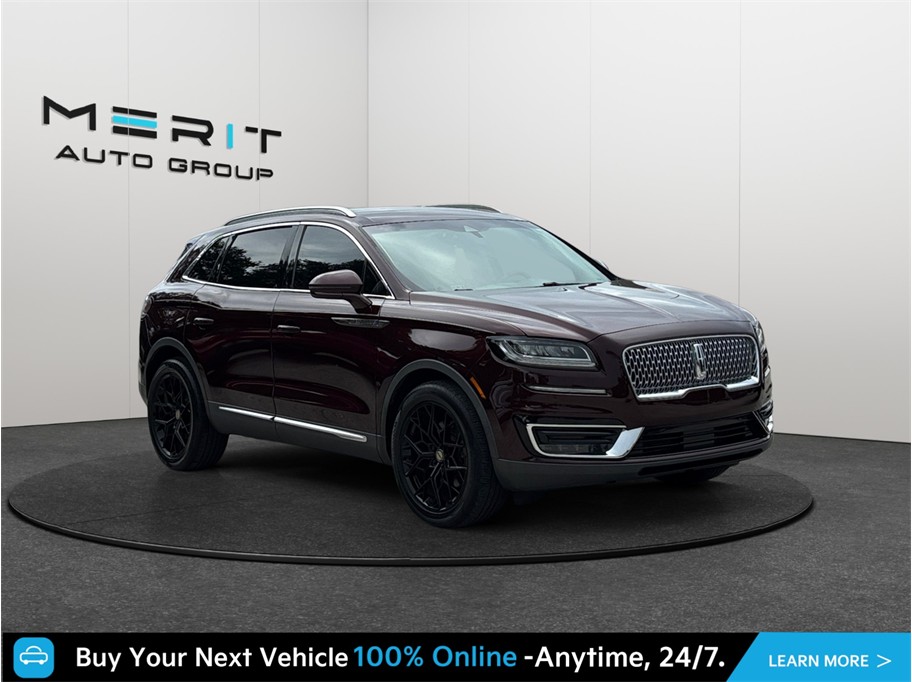 Red (Burgundy) 2019 Lincoln Nautilus SUV / Crossover Front-Wheel Drive 8-Speed Automatic