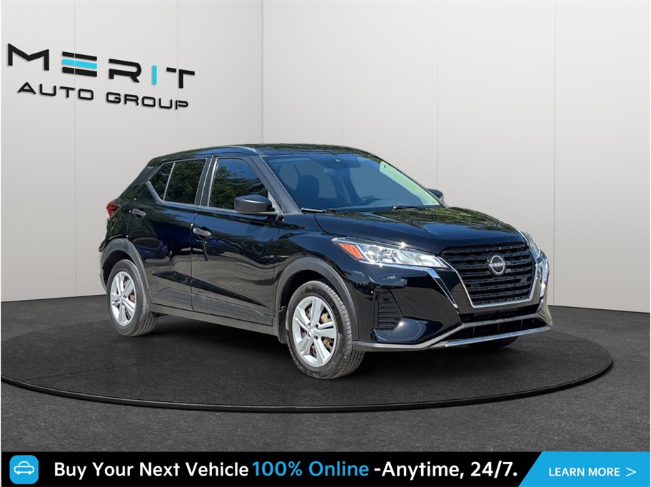 Black 2022 Nissan Kicks SUV / Crossover Front-Wheel Drive Continuously Variable Transmission