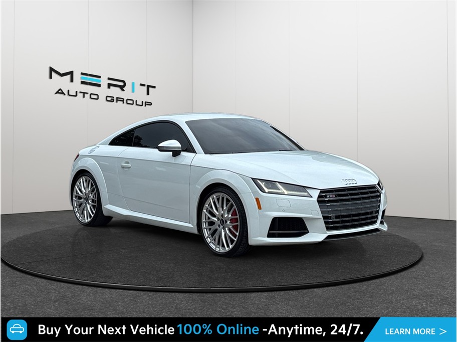 White 2017 Audi TTS Coupe All-Wheel Drive 6-Speed Automatic