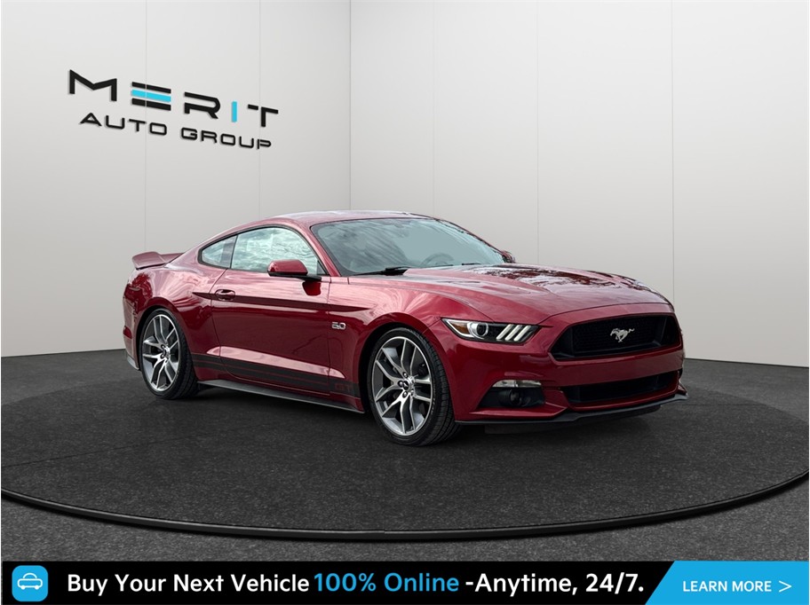 Red 2016 Ford Mustang Coupe Rear-Wheel Drive 6-Speed Manual
