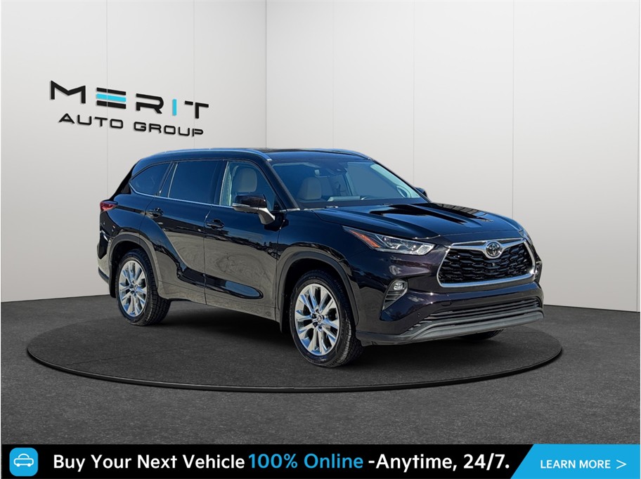 Black 2020 Toyota Highlander SUV / Crossover Front-Wheel Drive 8-Speed Automatic