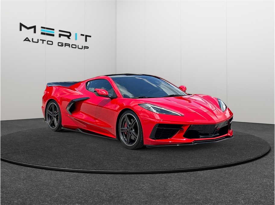 Red 2020 Chevrolet Corvette Coupe Rear-Wheel Drive 8-Speed Dual Clutch