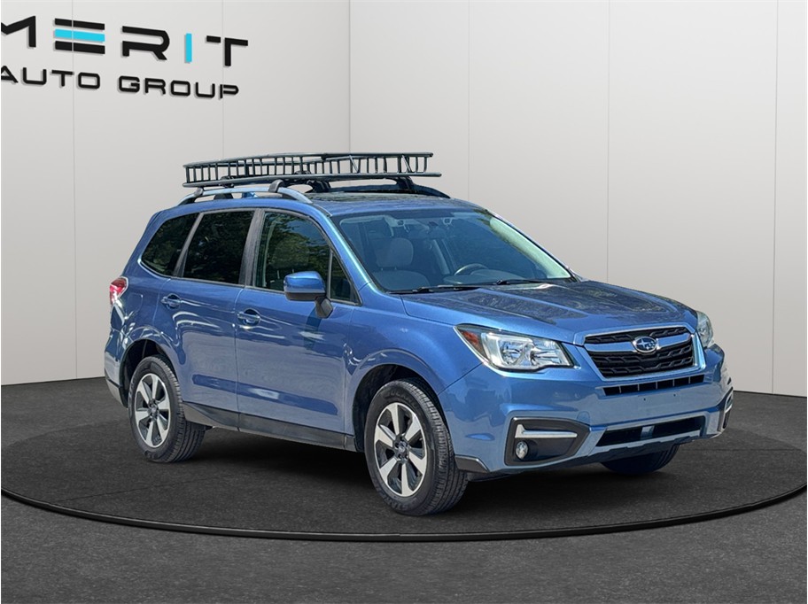 Blue 2017 Subaru Forester SUV / Crossover All-Wheel Drive Continuously Variable Transmission