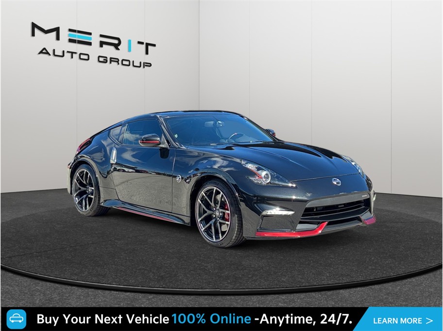 Black 2019 Nissan 370Z Coupe Rear-Wheel Drive 7-Speed Automatic