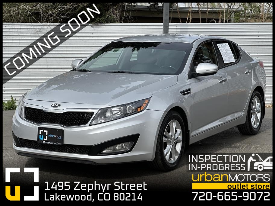 Silver 2013 Kia Optima EX Sedan Front-Wheel Drive 6-Speed Automatic