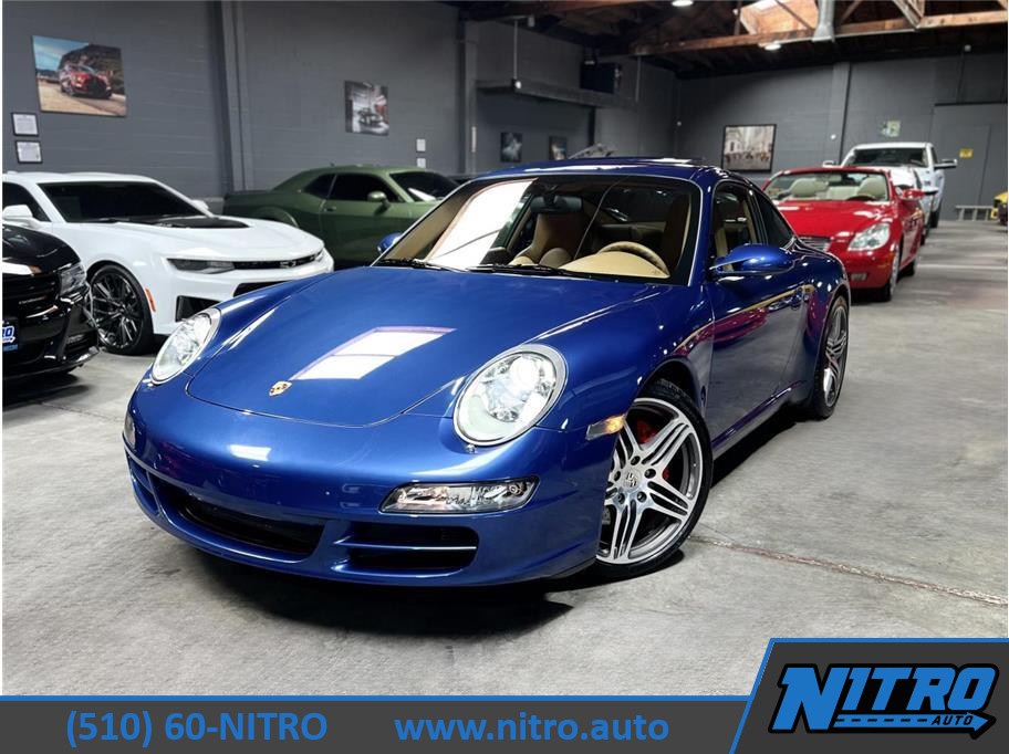 Blue 2006 Porsche 911 Carrera S Coupe RWD Coupe Rear-Wheel Drive 5-Speed Automatic