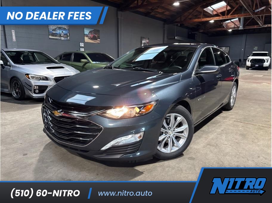 Gray 2020 Chevrolet Malibu Sedan Front-Wheel Drive Continuously Variable Transmission