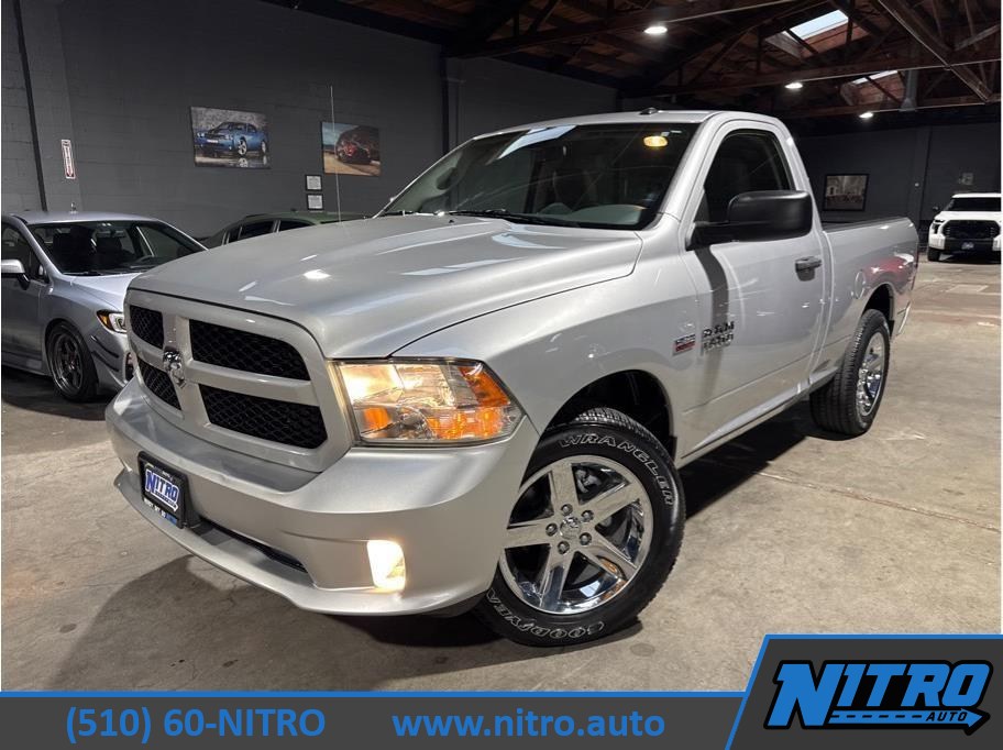 Silver 2015 RAM 1500 Express RWD Pickup Truck 4X2 8-Speed Automatic