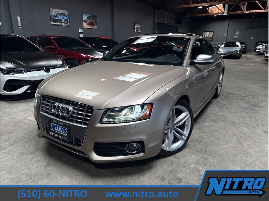 Brown (Tan) 2010 Audi S5 4.2 quattro Premium Plus Coupe AWD Coupe All-Wheel Drive 6-Speed Automatic
