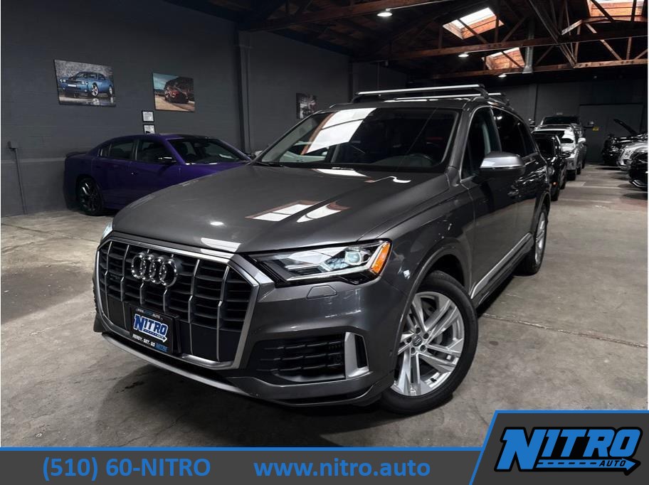 Gray 2020 Audi Q7 SUV / Crossover All-Wheel Drive 8-Speed Automatic