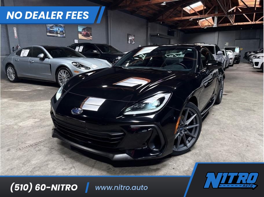 Black 2023 Subaru BRZ Coupe Rear-Wheel Drive 6-Speed Manual