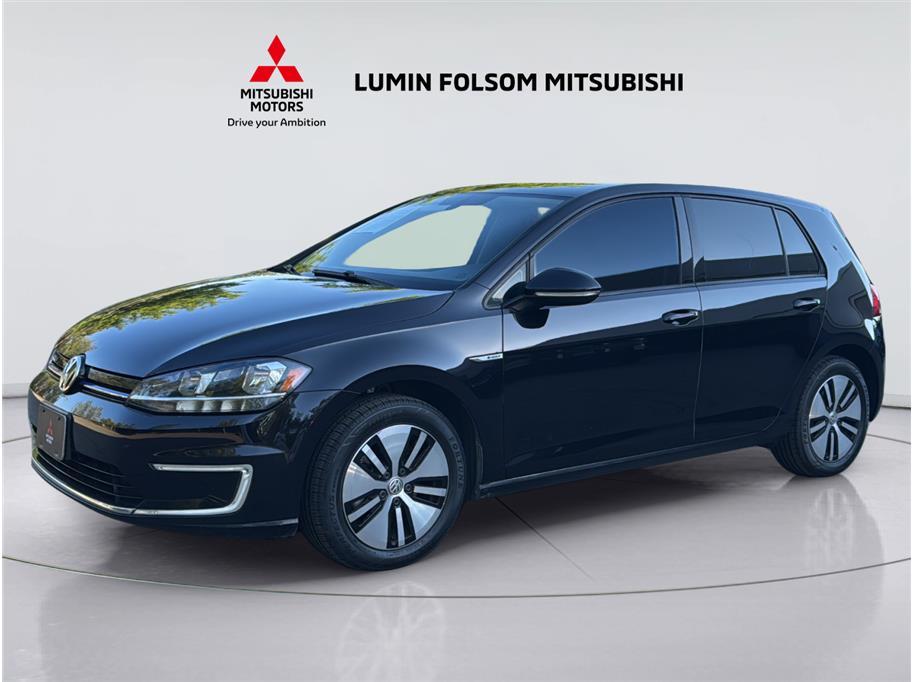 Black 2018 Volkswagen e-Golf SE FWD Hatchback Front-Wheel Drive Automatic