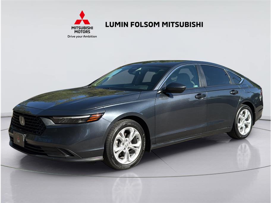 Gray 2023 Honda Accord LX FWD Sedan Front-Wheel Drive Continuously Variable Transmission