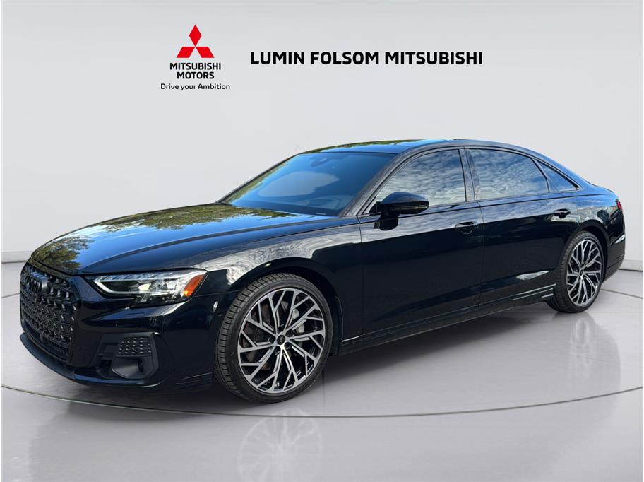 Black 2024 Audi A8 Sedan All-Wheel Drive 8-Speed Automatic