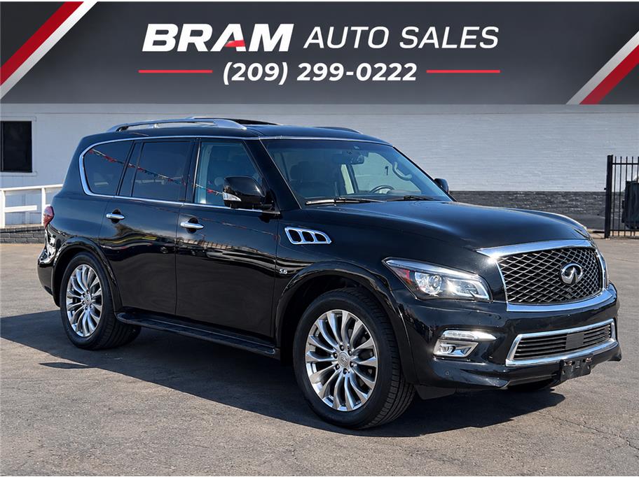 2017 INFINITI QX80 Negro SUV/Crossover Tracción en las cuatro ruedas 7 velocidades Automática