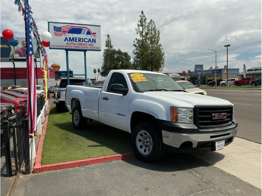 White 2012 GMC Sierra 1500 Pickup Truck 4X2 4-Speed Automatic Overdrive