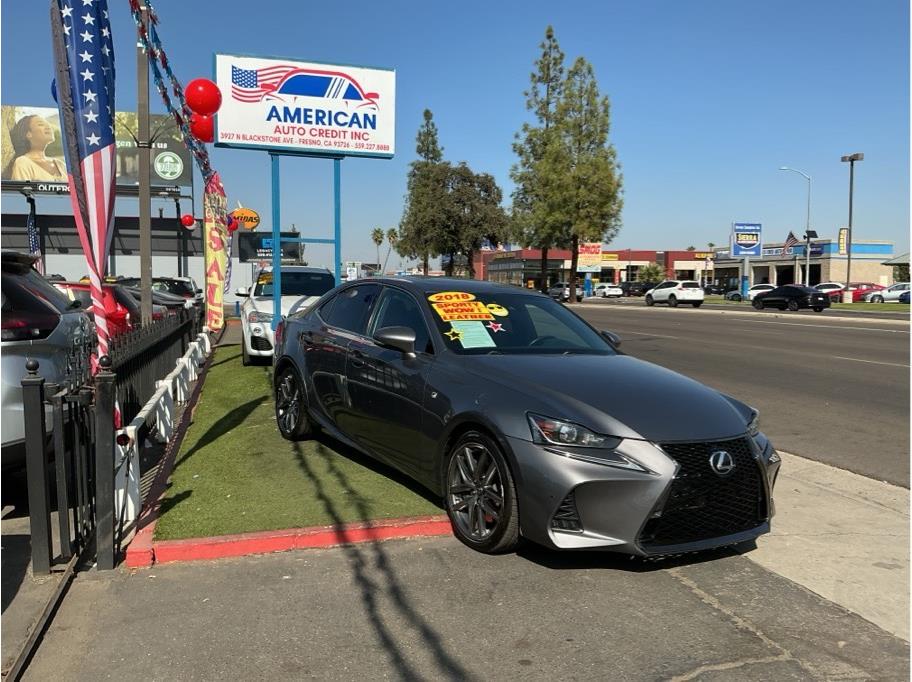 Black 2018 Lexus IS Sedan Rear-Wheel Drive 8-Speed Automatic