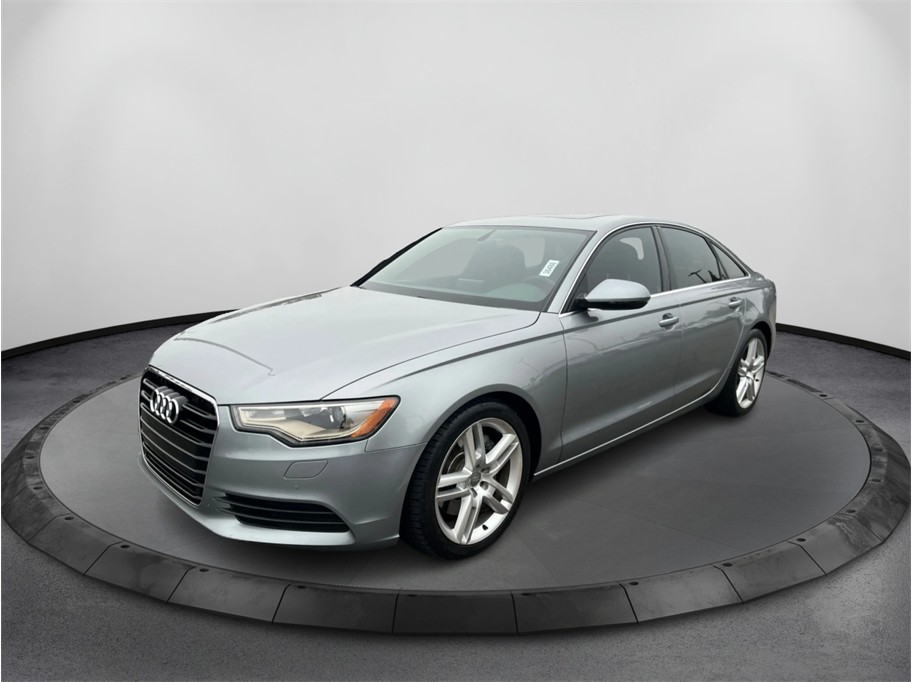 Gray 2014 Audi A6 2.0T Premium Plus Sedan FWD Sedan Front-Wheel Drive Continuously Variable Transmission