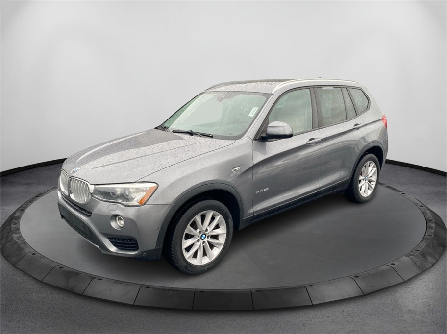 Silver 2017 BMW X3 xDrive28i AWD SUV / Crossover All-Wheel Drive 8-Speed Automatic