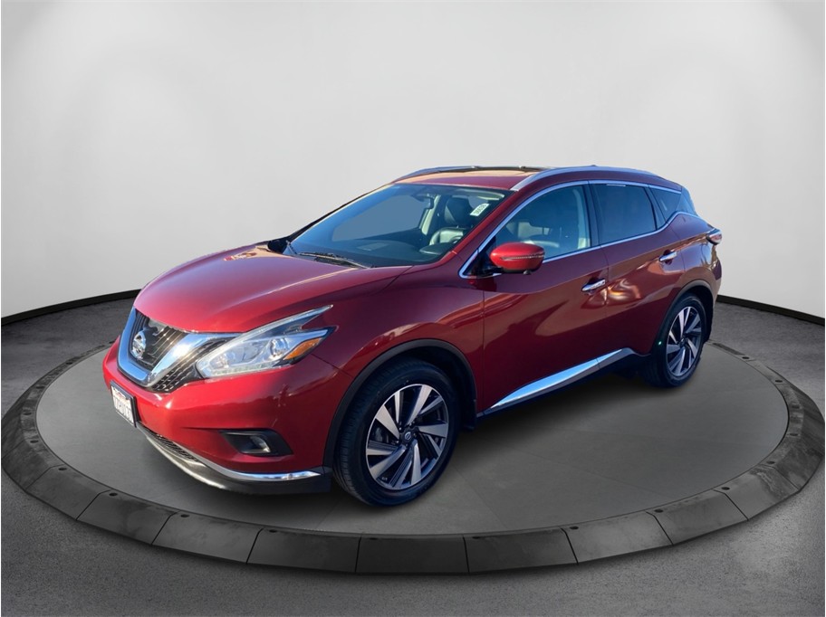 Red 2017 Nissan Murano Platinum SUV / Crossover Front-Wheel Drive Continuously Variable Transmission