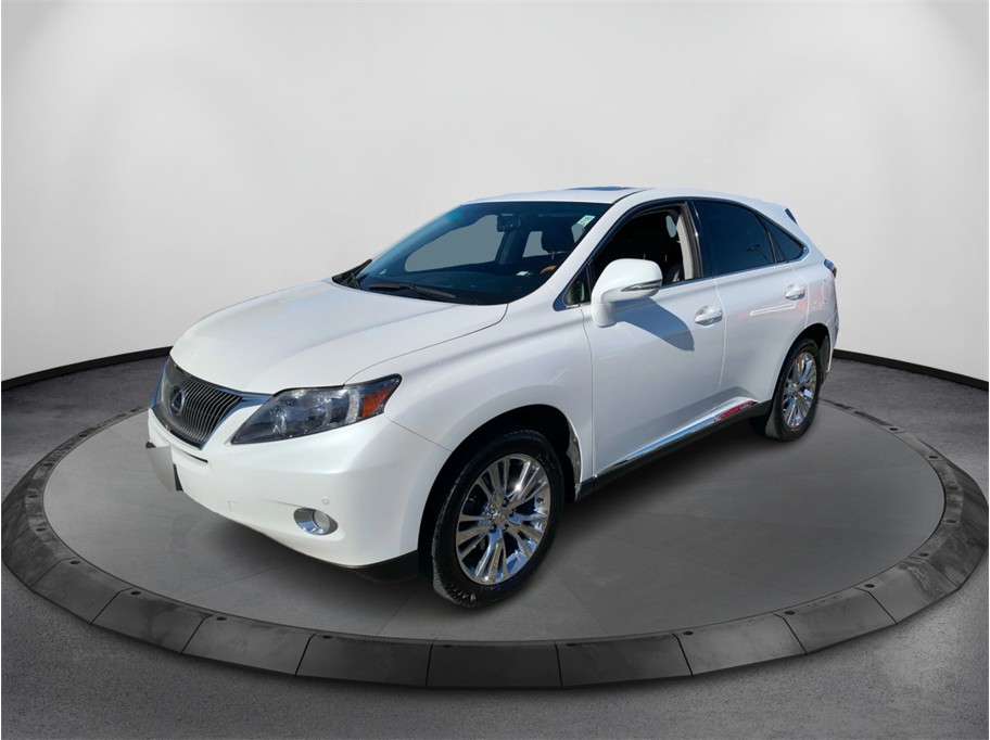 White 2012 Lexus RX Hybrid 450h FWD SUV / Crossover Front-Wheel Drive Continuously Variable Transmission