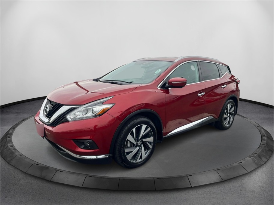 Red 2015 Nissan Murano Platinum AWD SUV / Crossover All-Wheel Drive Continuously Variable Transmission