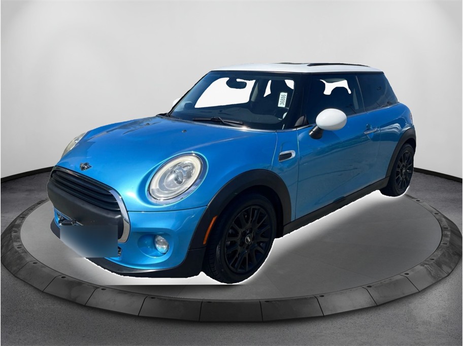 Blue 2016 MINI Cooper 2-Door Hatchback FWD Hatchback Front-Wheel Drive 6-Speed Manual
