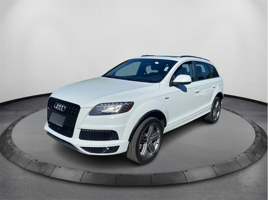 White 2015 Audi Q7 SUV / Crossover All-Wheel Drive 8-Speed Automatic