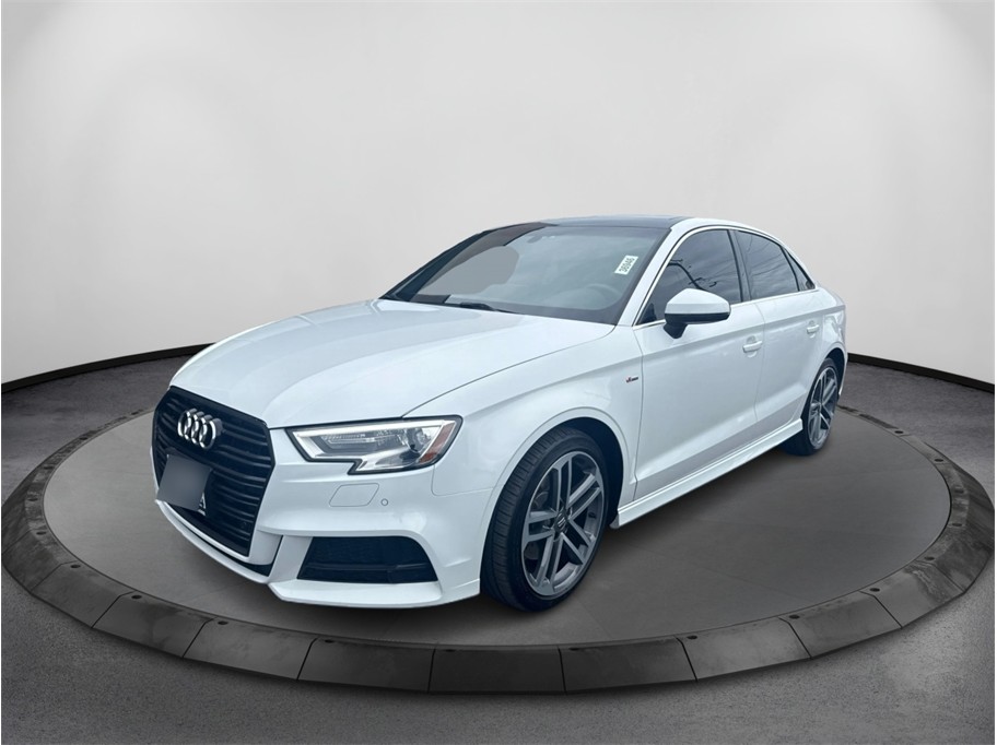 White 2018 Audi A3 2.0T Premium Plus Sedan FWD Sedan Front-Wheel Drive 6-Speed Automatic