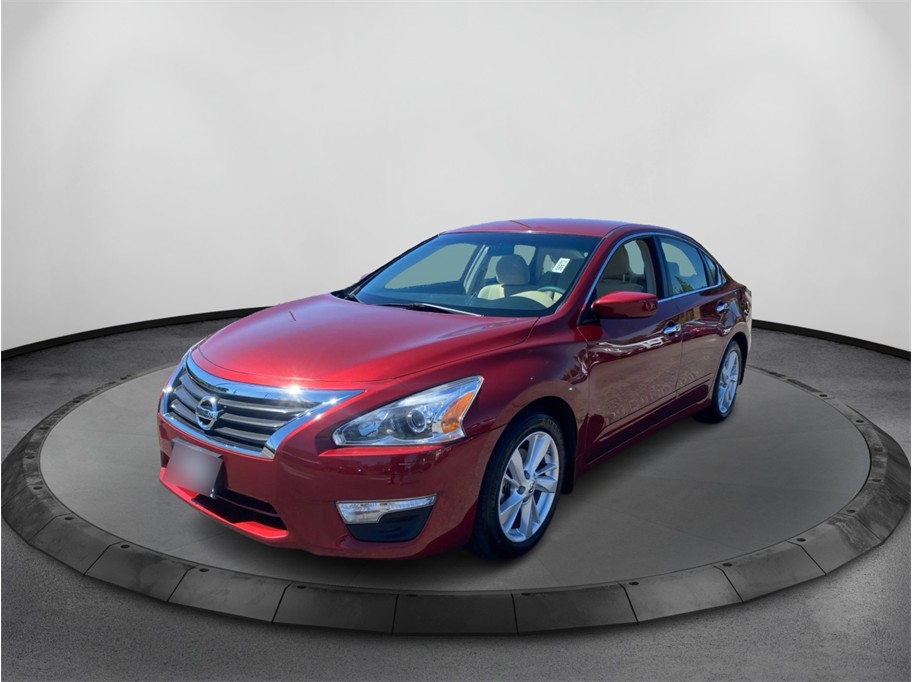 Red 2013 Nissan Altima 2.5 SV Sedan Front-Wheel Drive Continuously Variable Transmission