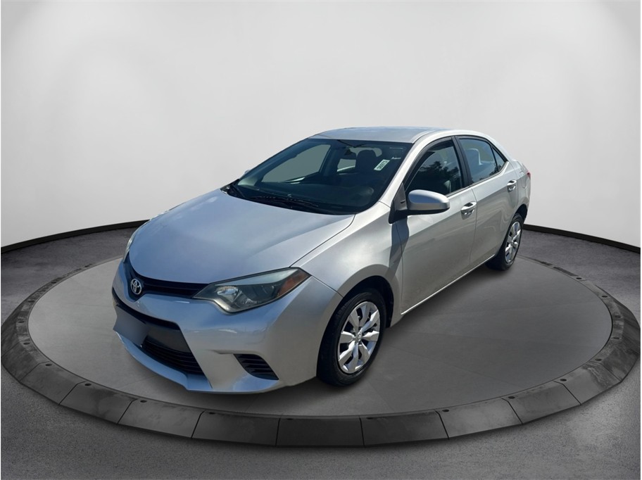 Silver 2015 Toyota Corolla Sedan Front-Wheel Drive Continuously Variable Transmission