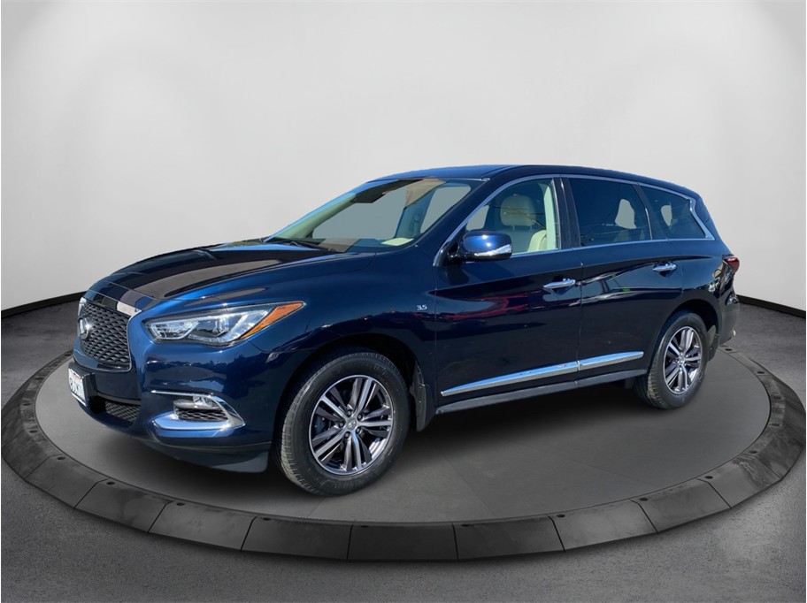 Blue 2019 INFINITI QX60 SUV / Crossover Front-Wheel Drive Continuously Variable Transmission