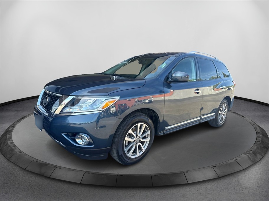 Blue 2014 Nissan Pathfinder SL 4WD SUV / Crossover Four-Wheel Drive Continuously Variable Transmission