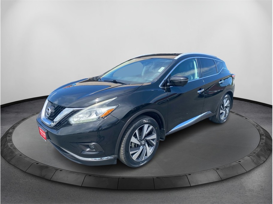 Black 2015 Nissan Murano SUV / Crossover Front-Wheel Drive Continuously Variable Transmission