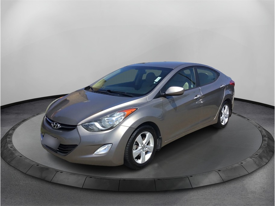 Gold 2013 Hyundai Elantra Sedan Front-Wheel Drive 6-Speed Automatic