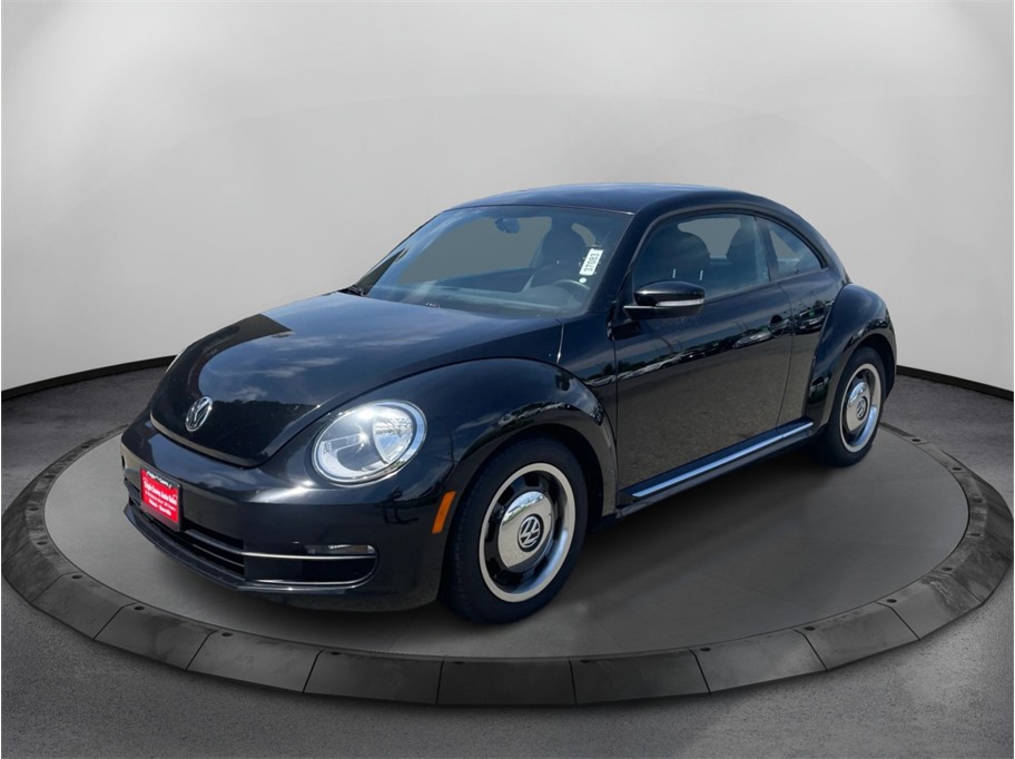 Black 2013 Volkswagen Beetle Hatchback Front-Wheel Drive 6-Speed Automatic