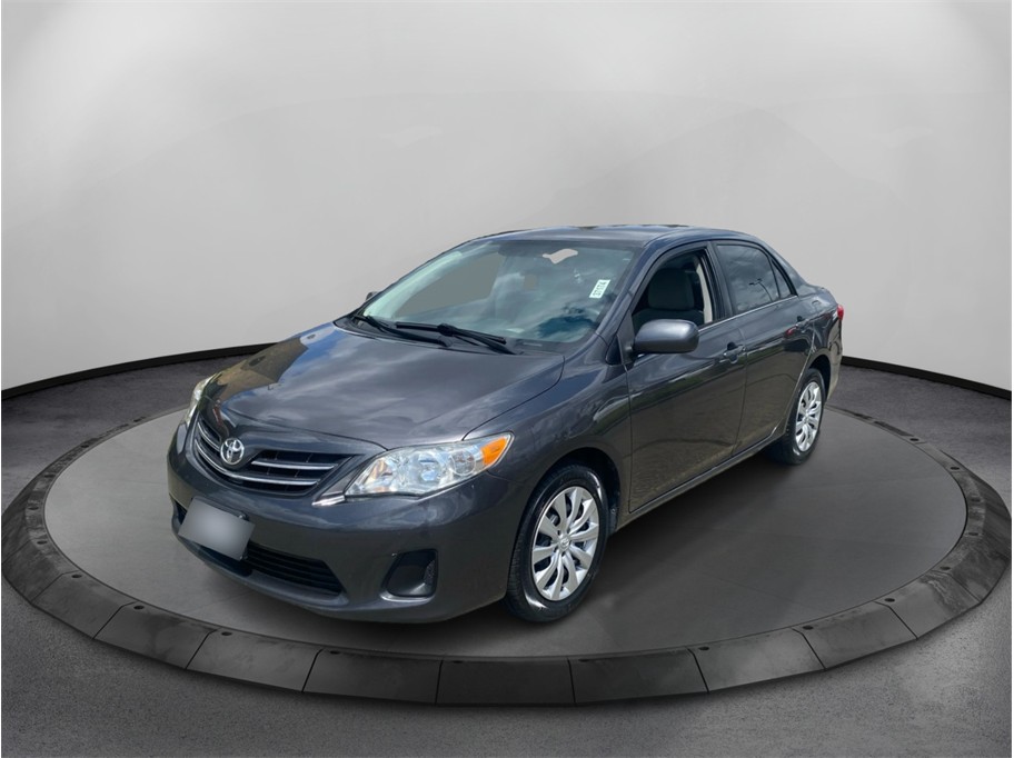Gray 2013 Toyota Corolla Sedan Front-Wheel Drive 4-Speed Automatic