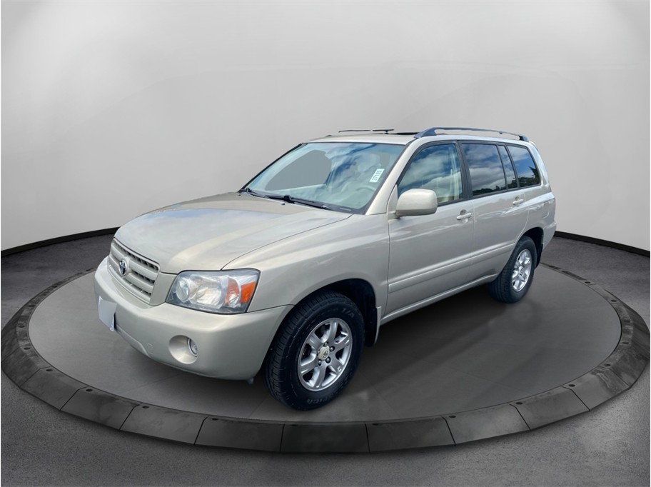 Brown (Tan) 2007 Toyota Highlander Limited V6 SUV / Crossover Front-Wheel Drive Automatic