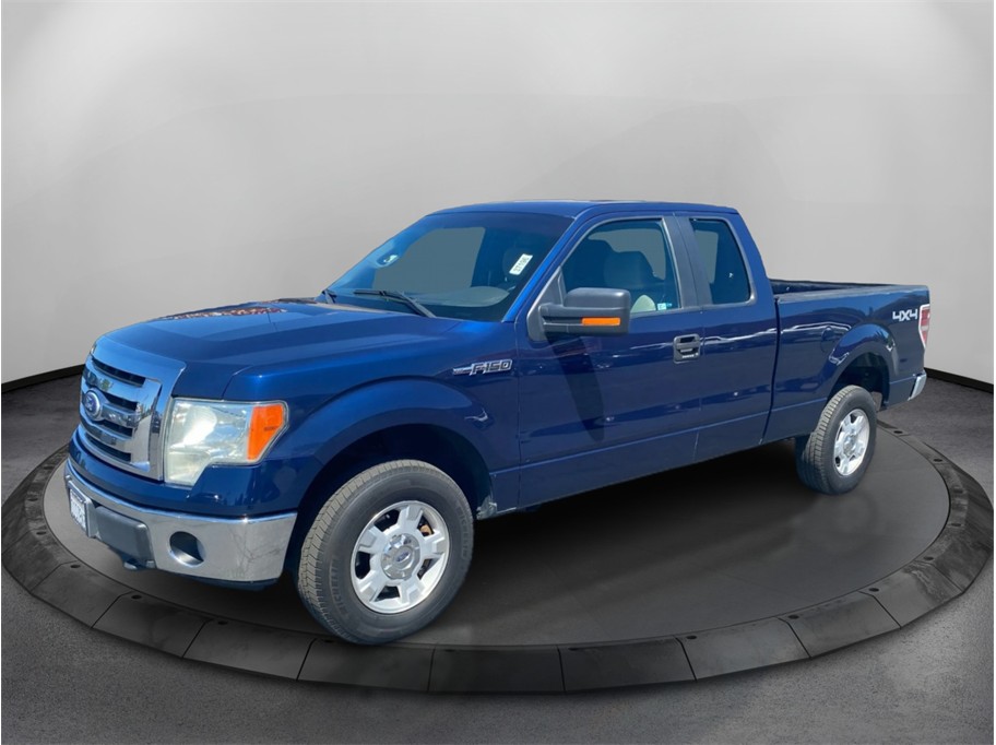 Blue 2010 Ford F-150 Pickup Truck Four-Wheel Drive 6-Speed Automatic Overdrive