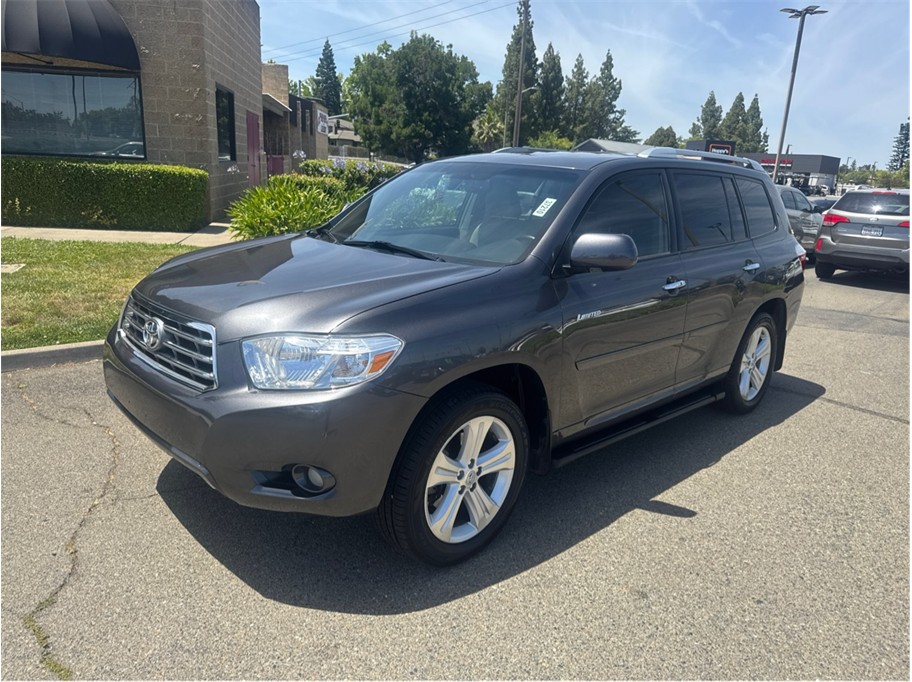 Gray 2008 Toyota Highlander Limited SUV / Crossover Front-Wheel Drive 5-Speed Automatic Overdrive