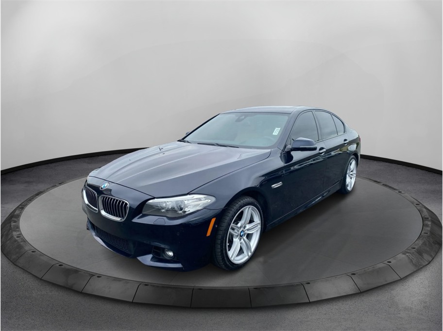 Blue 2016 BMW 5 Series Sedan All-Wheel Drive 8-Speed Automatic